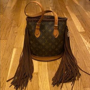 Vintage Boho Louis Vuitton bag